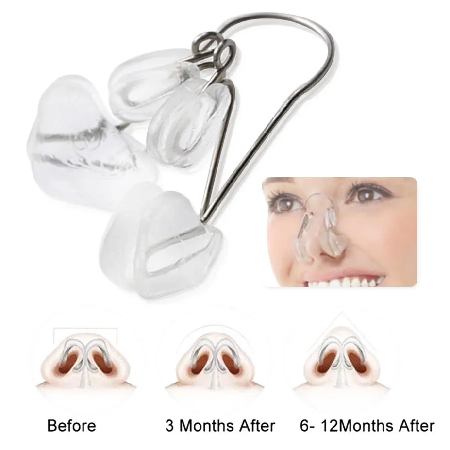 Мягкий силиконовый редуктор для носа Reshaper Nose мост подъемное формирование корректор для похудения Массажер Инструменты для красоты
