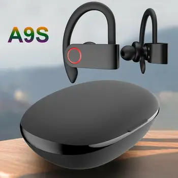 

A9S Stereo Wireless Bluetooth Earphone TWS 5.0 with Charging Headphone Bluetooth Box