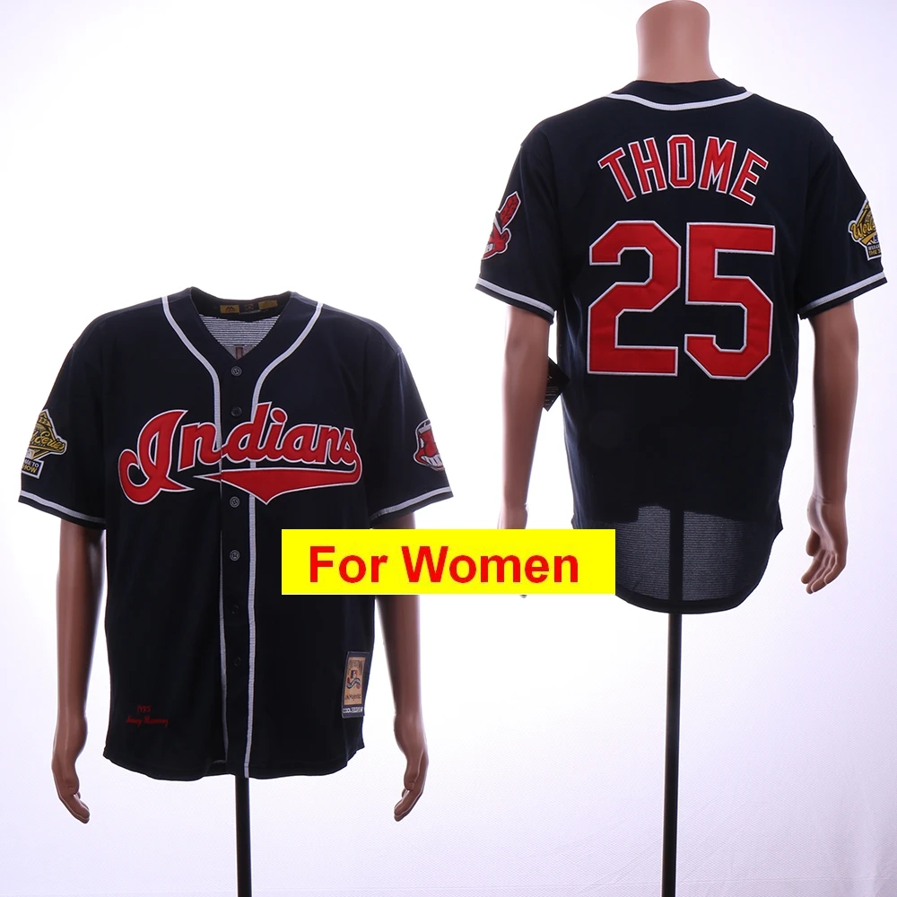 Бежевый Женщины Кливленд Франсиско Линдор Jim Thome Corey Kluber Jason Kipnis FLEX& Cool base-плеер Джерси - Цвет: Бежевый