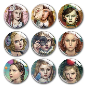 

Hand made Beauty girl round photo glass cabochon demo flat back, DIY bijoux ear rings bague argolas jewellry making supplies.