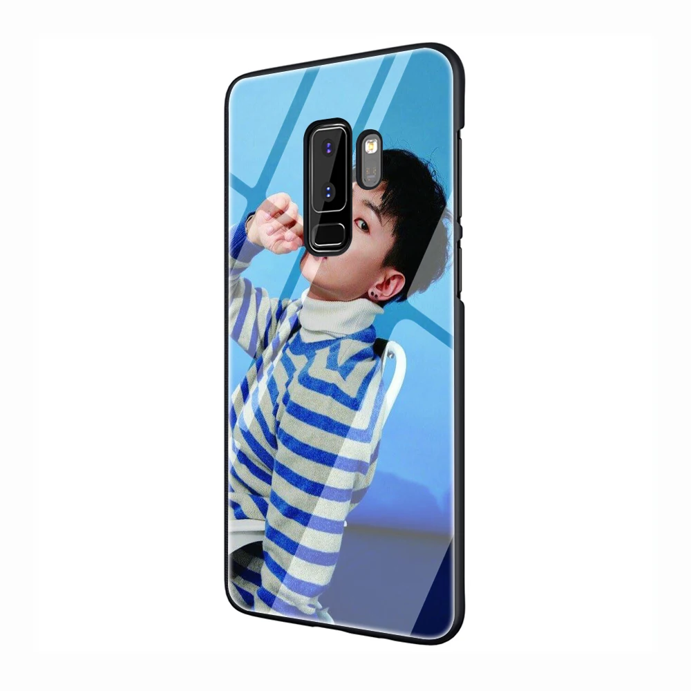 G11 Super Junior в Корейском стиле Kpop закаленное Стекло чехол для телефона чехол для samsung Galaxy S7 край S8 Note 8, 9, 10, плюс A10 20 30 40 50 60 70 - Цвет: G11