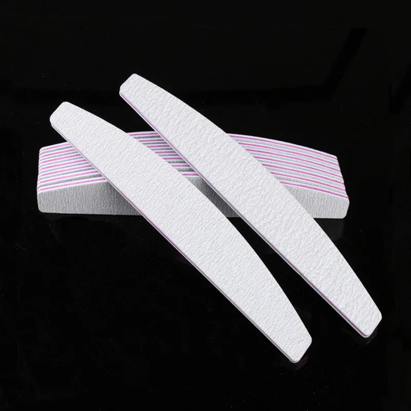 Lima Per Unghie Lime 100/180 Set Di Blocchi Per Levigatura A Doppio Lato Tagliaunghie Lime Per Unghie Grigie Bianche Per Strumento Per Manicure Con Sm