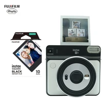 Белая пленка для Fuji Instax SQ6 пленка глянцевая фотобумага для Камера для мгновенной фото камеры Камера пленка фото Камера камеры Fuji Instant фото Камера с 10 прозрачная пленка