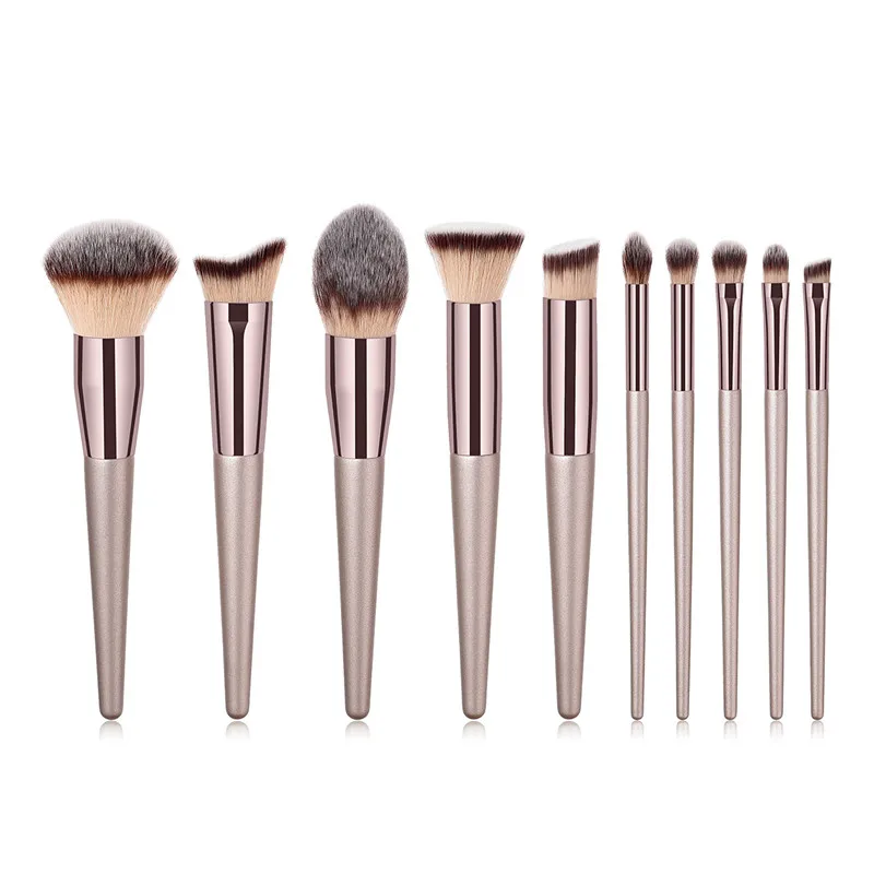 Pincéis de Maquiagem Peças para Base Sombra de Olhos Pincéis de Maquiagem com 22 Champagne Gold Premium pó com 22 2 Cheap Aplicador de sombra