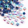 5MM 100Pcs Mirror Square Crystals Glass Hot Fix Rhinestones DMC HotFix Strass Stones for Clothes Wedding Dress ► Photo 3/6