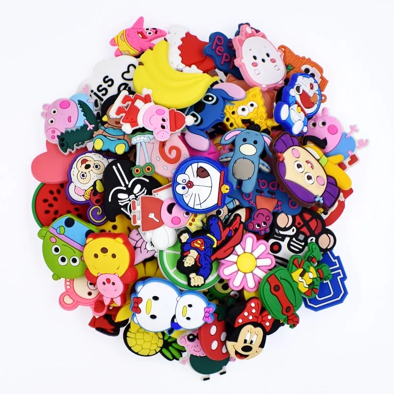 

530 pcs DIY Flatback Shoes Ornaments Fit Wristbands
