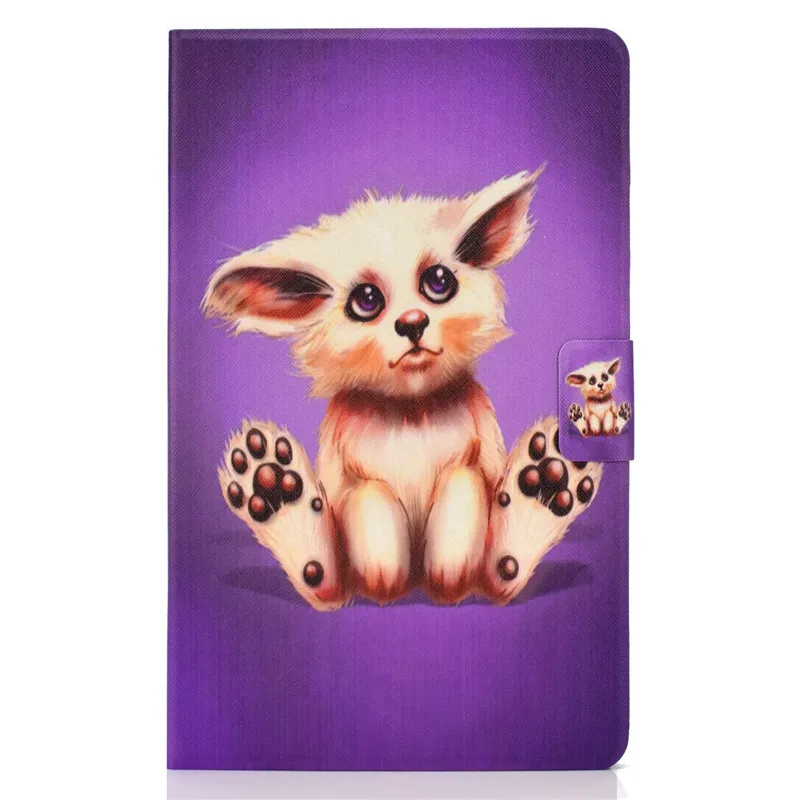 Cover For Coque Samsung Tab A6 10.1 T580 Cartoon Leather Fundas Case For Samsung Galaxy Tab A 6 10.1 T585 T580 Cover Cases