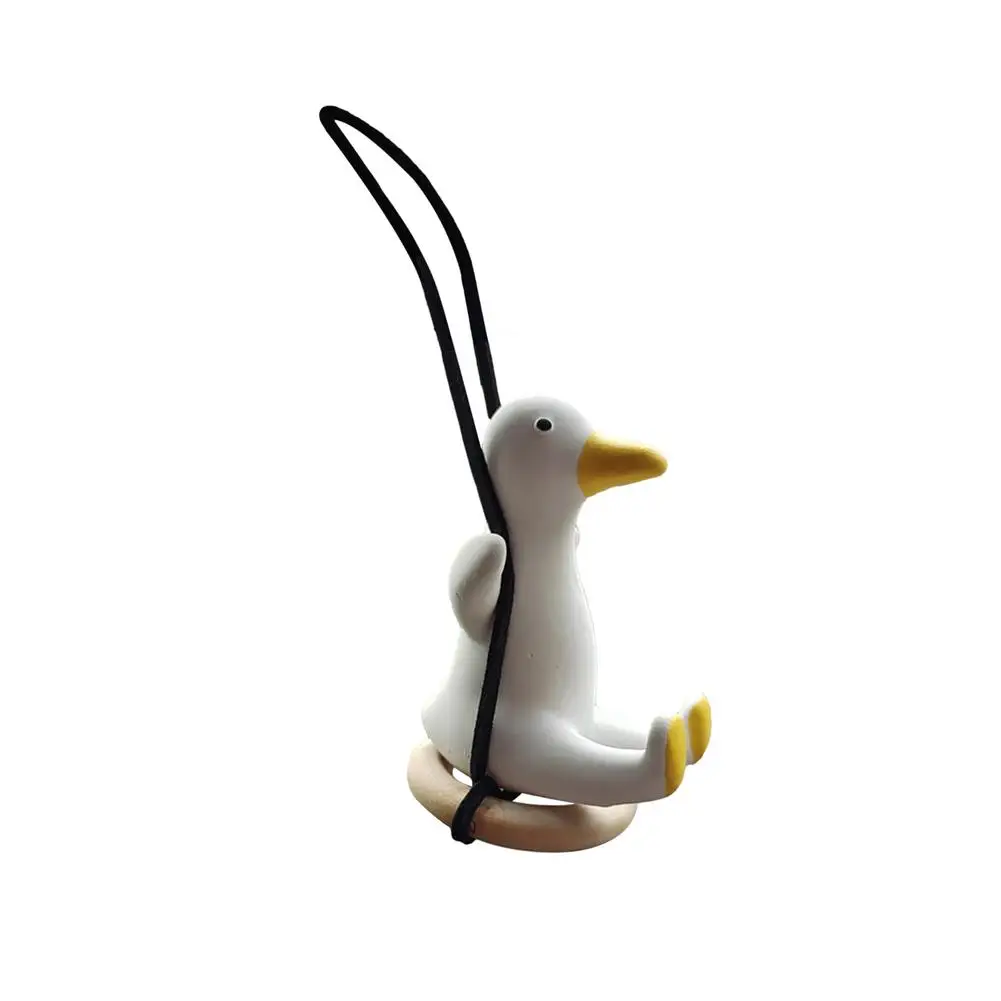 Cute Car Swing Duck Pendant Widely Used Hanging Decorative Ornament Home Office Decoration Styling | Автомобили и мотоциклы