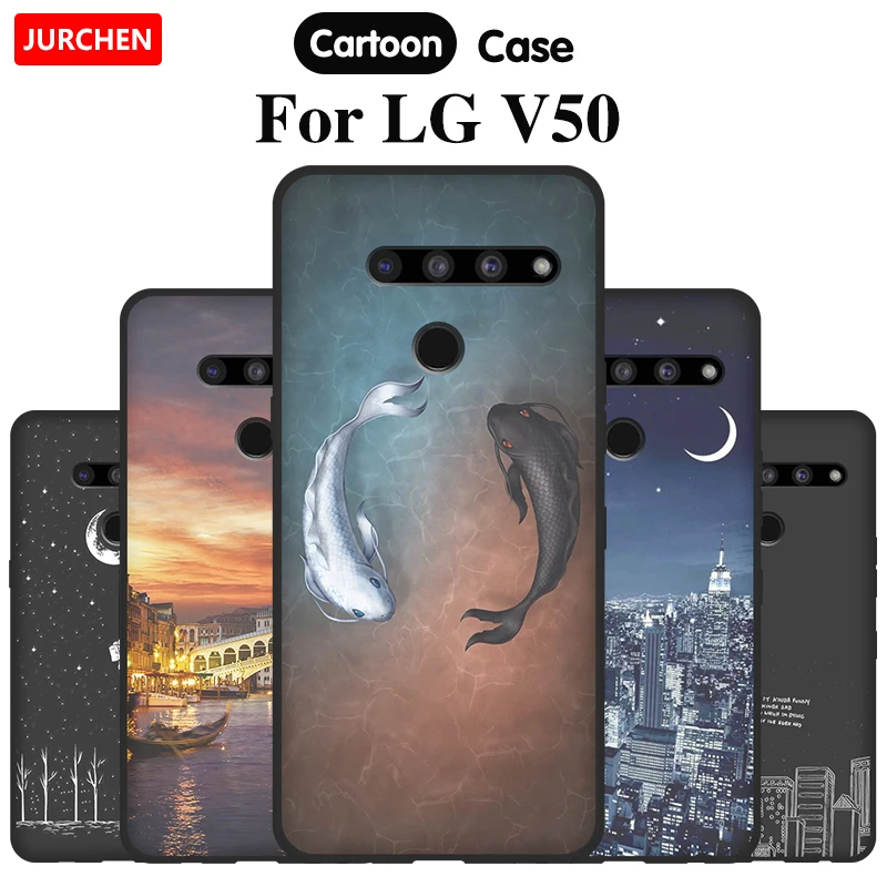 Чехол-накладка для LG V50 силиконовый ультратонкий чехол телефона ThinQ 5G | Мобильные