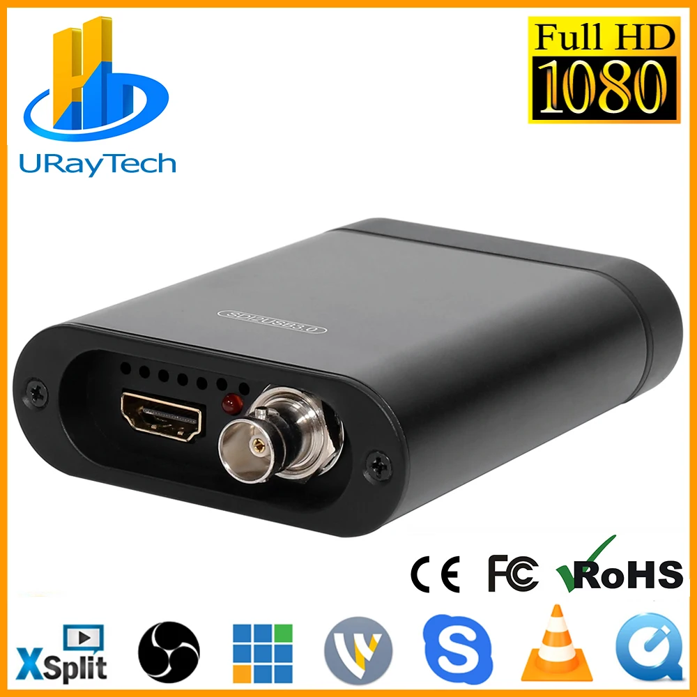 Full HD 1080P 60fps SD /HD /3G SDI + HDMI карта захвата видео Аудио Захват ключ игр для прямой