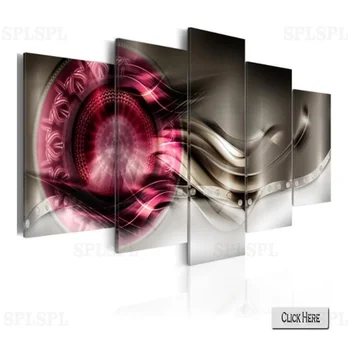 

5 Pieces Modern Wall Art Abstract Canvas Painting Pattern Prints Posters and Prints Modular Pictures for Living Room Home Decor
