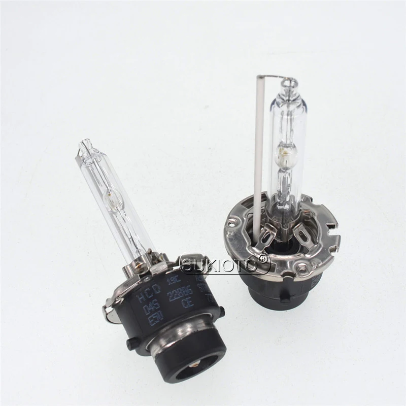SUKIOTO 55W D2S 6000K Original Xenon Lamp All Metal Base Car Headlight Bulbs 35W D4S 5000K HID Replacement Bulb 4300K 8000K (1)