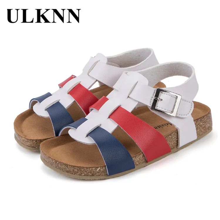 ULKNN Cosy Girl Summer Sandals For Boys students school sandals CHILDREN'S Sandals  kid's Shoes Color Children