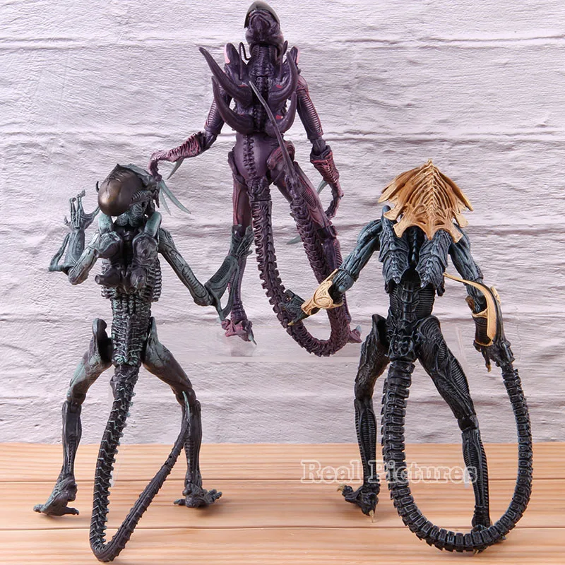 AVP Aliens VS Predator NECA Arachnoid/Chrysalis/бритва когти Alien NECA фигурка ПВХ Коллекционная модель игрушка в подарок