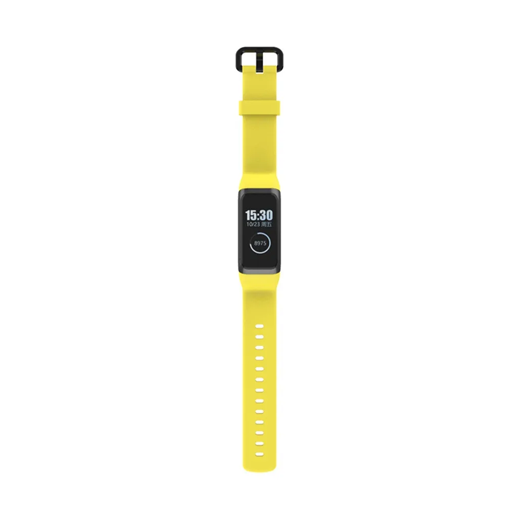 Цветные Ремешки для наручных часов спортивный мягкий силиконовый браслет ремешок на запястье для Xiaomi Amazfit Cor 2 часы умный Браслет#40