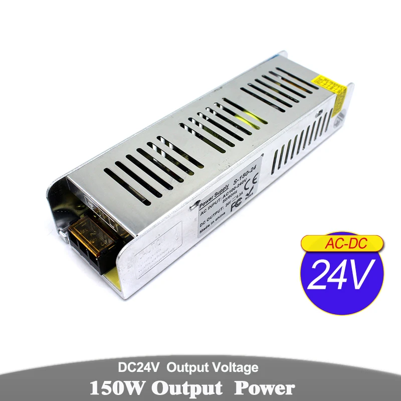 Power Supply Unit 24V 48W 60W 72W 100W 120W 150W 180W 200W 240W 250W 300W 350W 360W Light Transformers AC DC24V Power Adapter