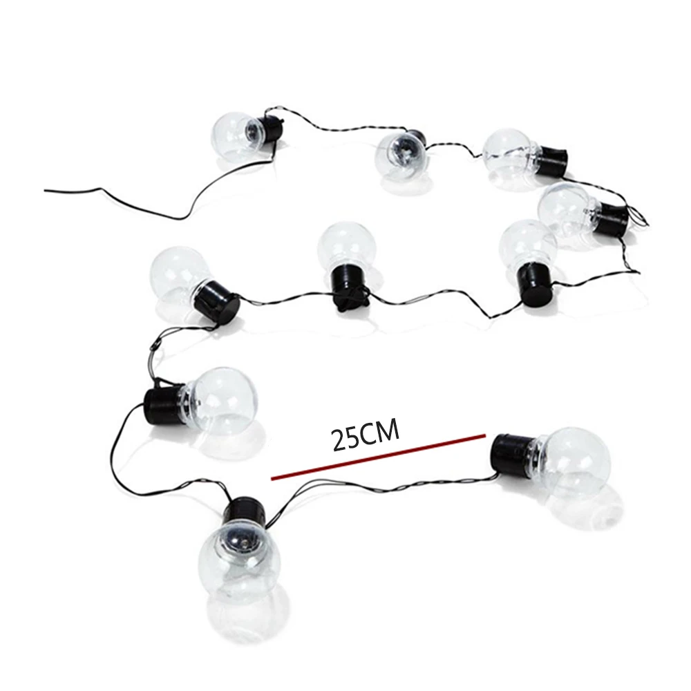 10leds, 20leds, tomada ue eua para decoração interna ou externa, 3m 6m