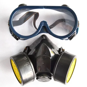 

Dust Gas Defense Spray Fire Escape Anti-Splash AntiPaint Protection Safety Oxygen Breathing Half Face Protection Mask Respirator