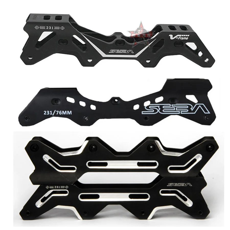 Roller Skate Frame 100% Original SEBA Flat Frames Aluminum Inline Skates Plane Frames For SEBA Roller Skating Patines