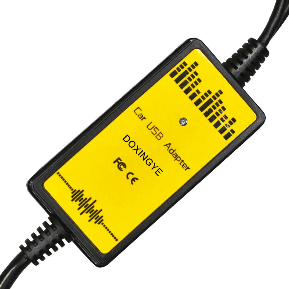 Автомобильный USB AUX MP3 плеер DOXINGYE адаптер для смены компакт дисков с входом 3 5 мм