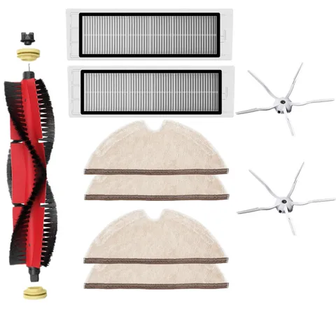 Main brush Washable HEPA filter for Xiaomi Roborock S6 S60 S65 S5 MAX T6 Tanos Mopping Cloth Spare Sweepin Accessories