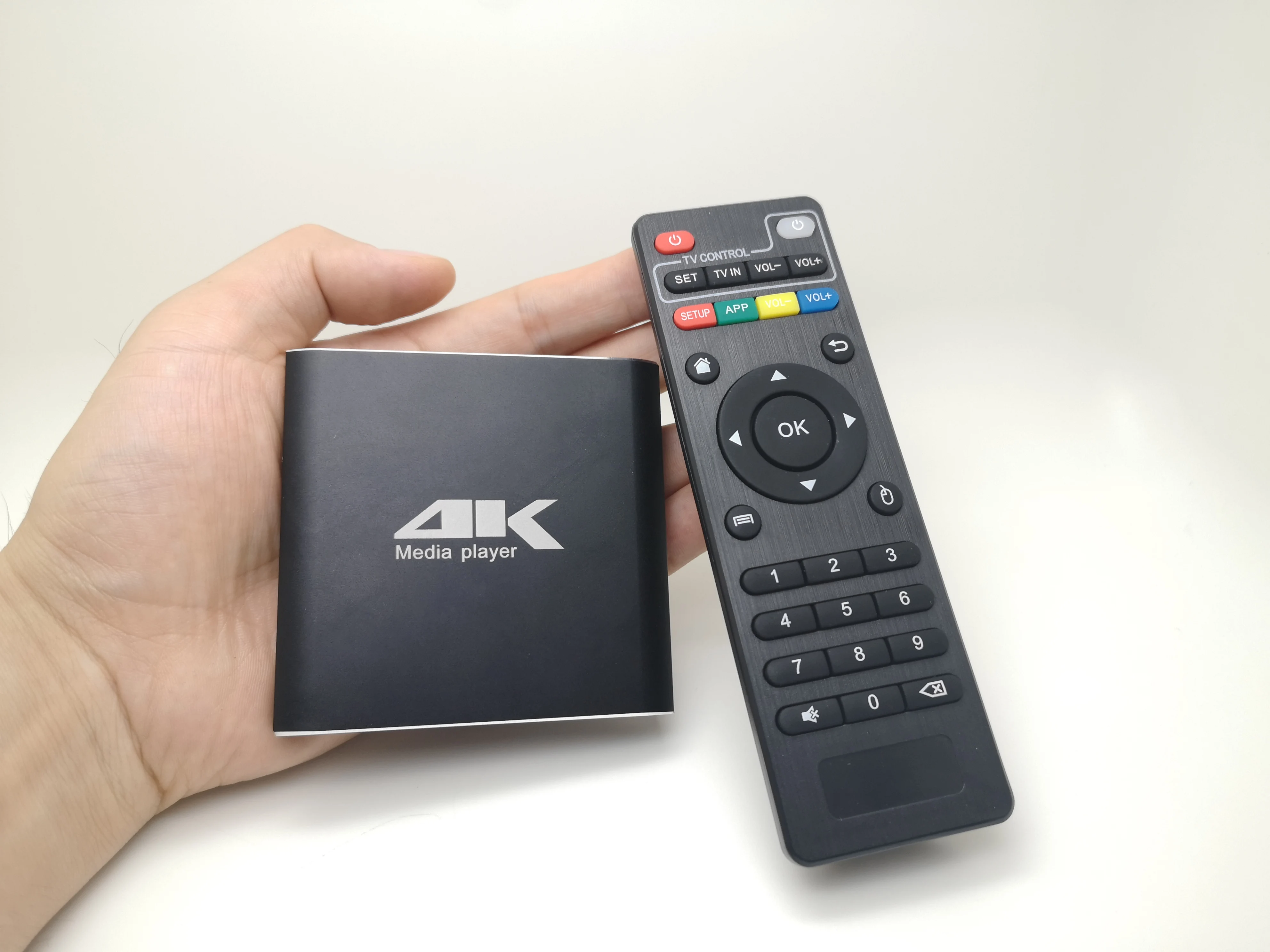 JEDX MP029 MINI 4K Full HD 1080P Media Player with SD/USB/HDMI AV/Auto play Support 4K UHK H.265/H.264/VP9 up to 60fps