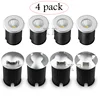 4 PACK 3W 5W Waterproof LED COB Underground Light Outdoor Ground Garden Path Floor Buried Yard Spot Landscape IP68 DC12V AC220V 1