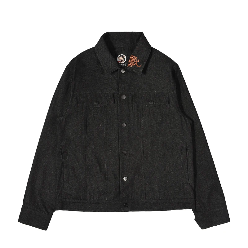 

Washed Denim Jackets Windbreaker Jacket Male Outwear Brand Clothing WOOKONG Men Bomber Jacket Thick Long Sleeve baseball