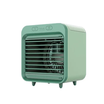 

Air Cooler Fan USB Charging Personal Air Conditioner Humidifier Purifies 3 Speed Desktop Cooling Fan for Home Office