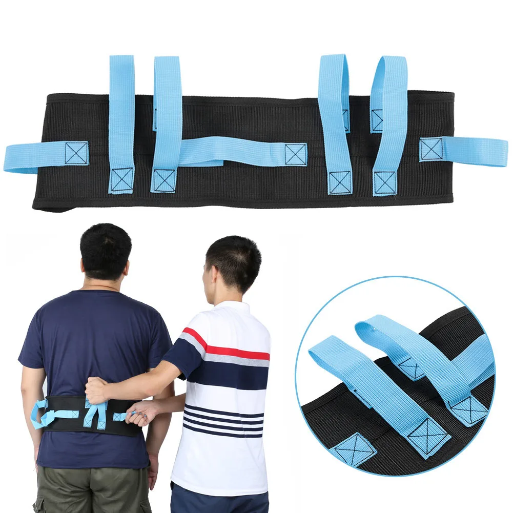 

Gait Belt Transfer & Walking Moving Tool with Hand Grips Quick-Release Buckle Patient Safety Nursing Belts for Elder,Disabled