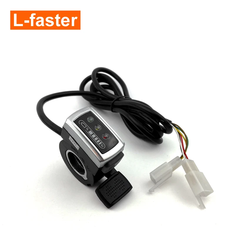 Acceleratore di velocità del dito dell'acceleratore del pollice dell' acceleratore della bici elettrica 24V/36V/48V con indicatore della batteria  per il motorino elettrico della bicicletta di montagna|vehicle  frame|vehiclevehicle alarm - AliExpress