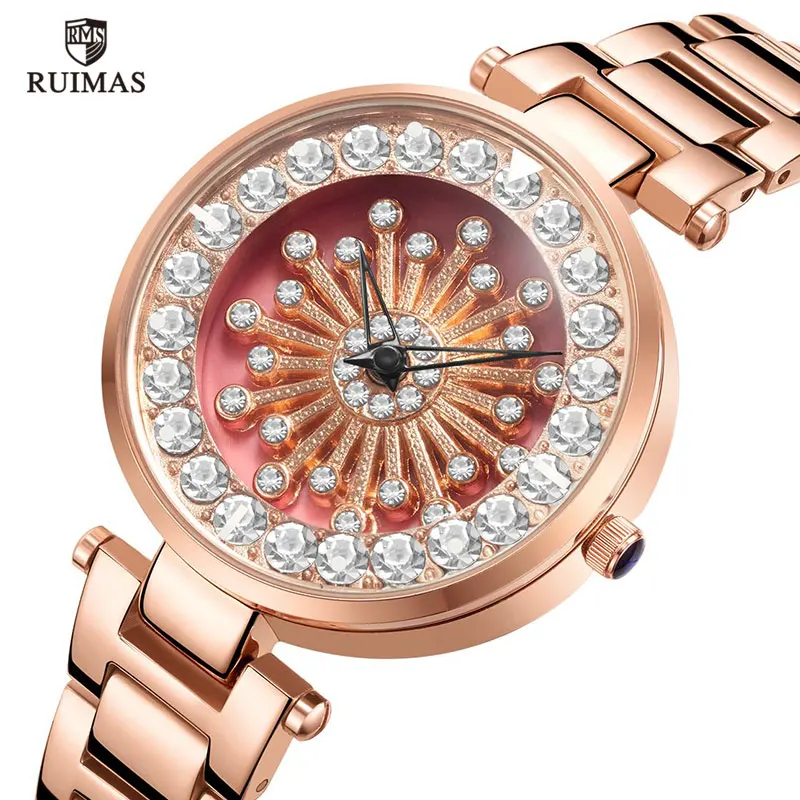 Montre Femme Золотые женские часы с браслетом люксовый бренд со стразами женские кварцевые часы женские повседневные часы relogio feminino
