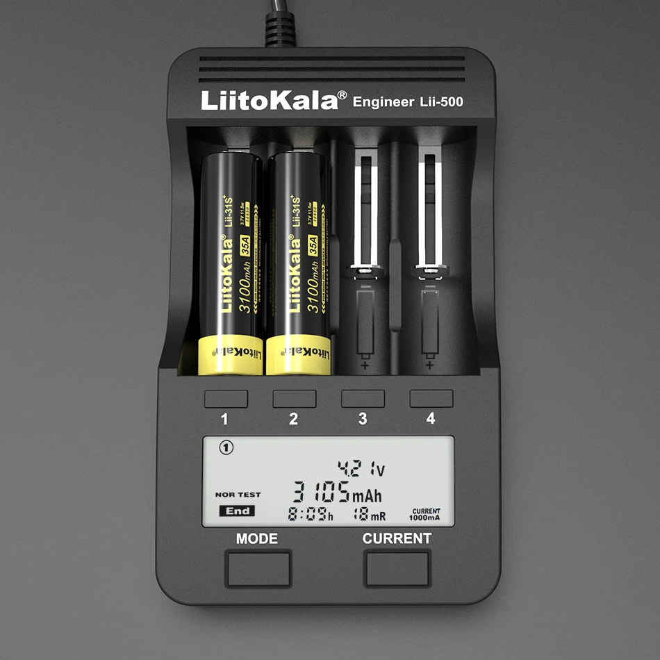 1-20 шт LiitoKala Lii-31S 18650 аккумулятор 3,7 V li-ion 3500mAh 3100mA 35A аккумулятор питания для высоко Дренажные устройства