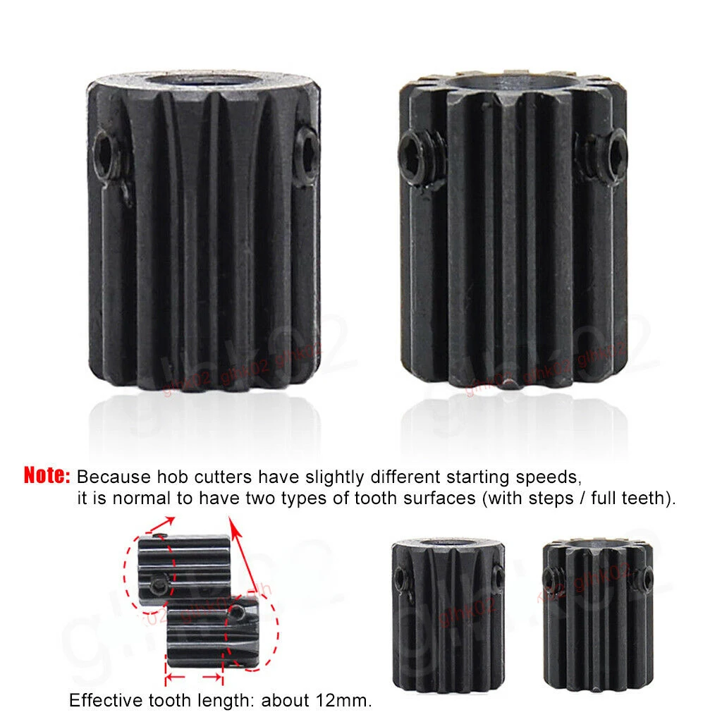1Pcs 1M 10Tooth-1M28Tooth Spur Gear Pinion Bore 4/5/6/6.35/7/8/10/12/12.7/14/15mm OD 12mm-30mm Carbon Steel