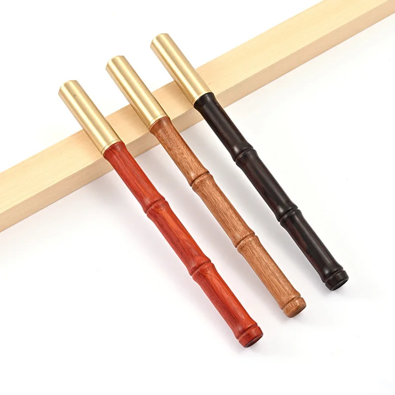 

New luxury Business Office Gift Sign Pen bamboo ballpoint pens For school writing Pen student Stationery Supplies 03745