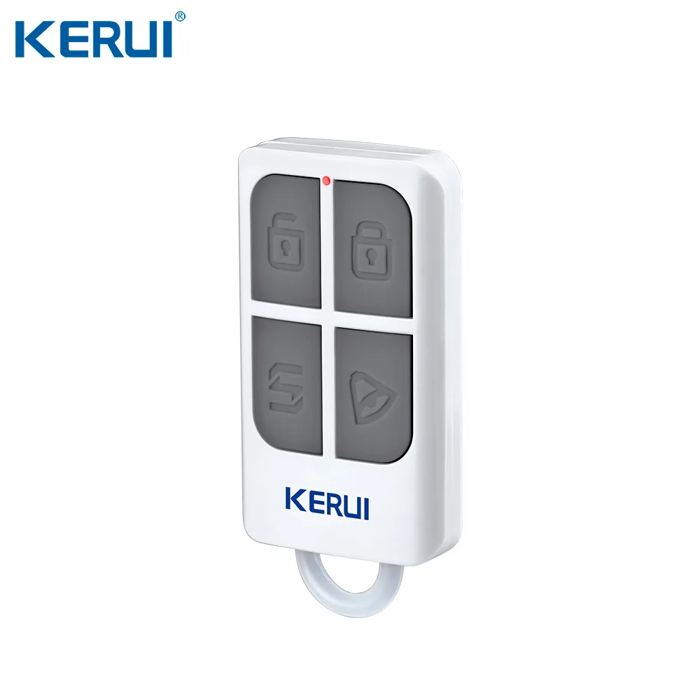 Kerui Tuya W181 Wireless Wifi Home Alarm GSM IOS Android APP Control LCD GSM SMS Burglar Alarm System For Home Security Alarm panic button for elderly