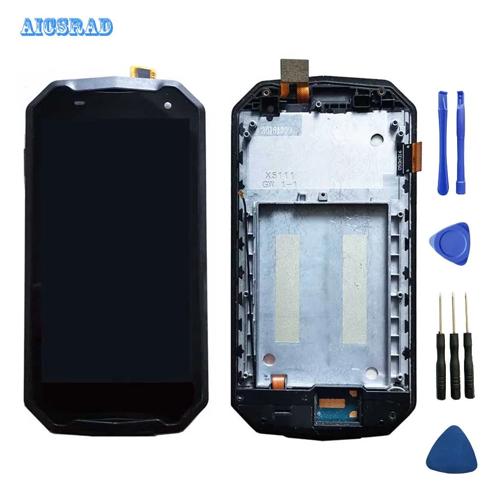 AICSRAD для Bluboo tank xtreme 5 0 ЖК-дисплей и сенсорный экран в сборе идеальная запасная