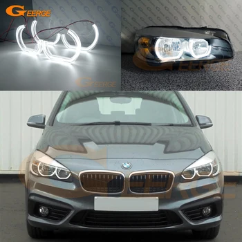 

For BMW 2 SERIES F45 F46 2013-2018 HALOGEN HEADLIGHT Excellent quality DTM M4 Style Ultra bright led Angel Eyes DRL halo rings