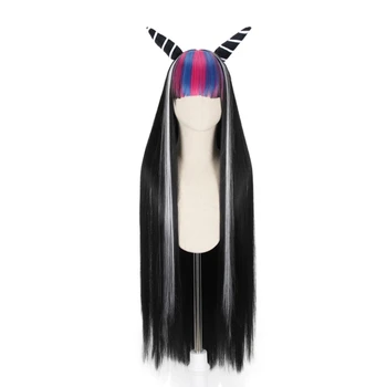 

Anime Danganronpa Mioda Ibuki Cosplay Wigs 100cm Long Heat Resistant Synthetic Hair Dangan Ronpa Costume Cosplay Wig