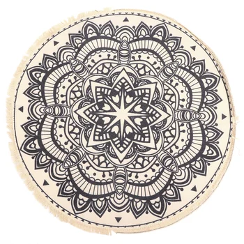 

Nordic Ethnic Style Round Large Area Rug Bohemia Carpet Bedroom Floor Mat