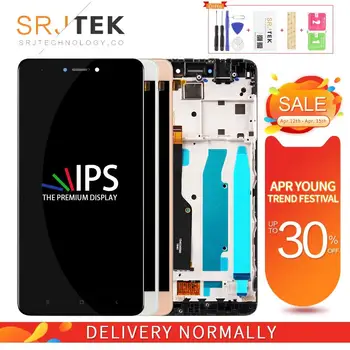 

Srjtek For Xiaomi Redmi Note 4X LCD Matrix Touch Screen Digitizer Full Assembly Frame Snapdragon 625 For Redmi Note 4X Display