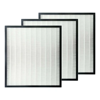 

-3 Pcs HEPA Filters for Sharp FZ-F30HFE Air Purifier Cleaner White 310X280mm