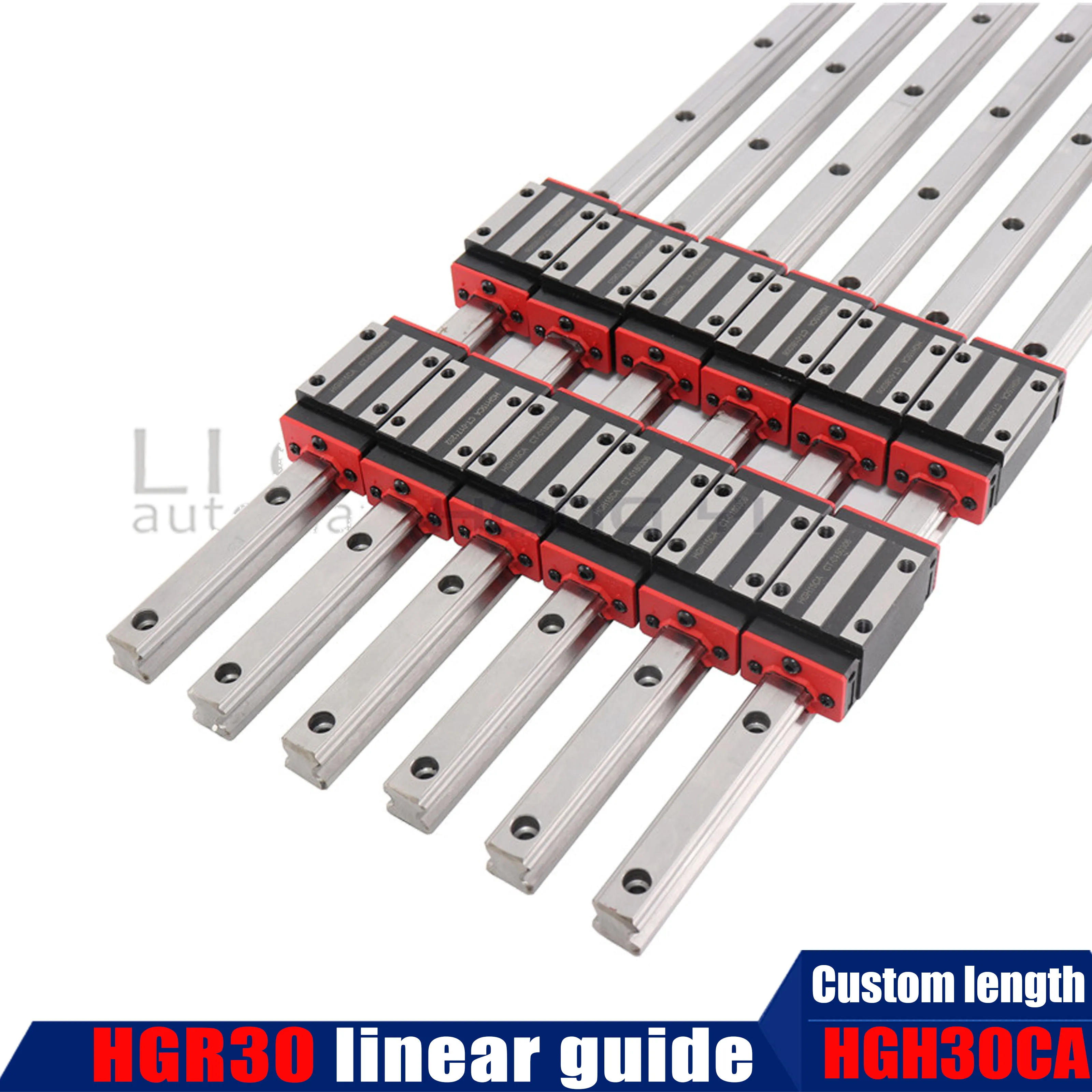 

HGR30 linear guide 30mm 850mm linear guide rail all length + linear carriage HGH30CA CNC parts Robot