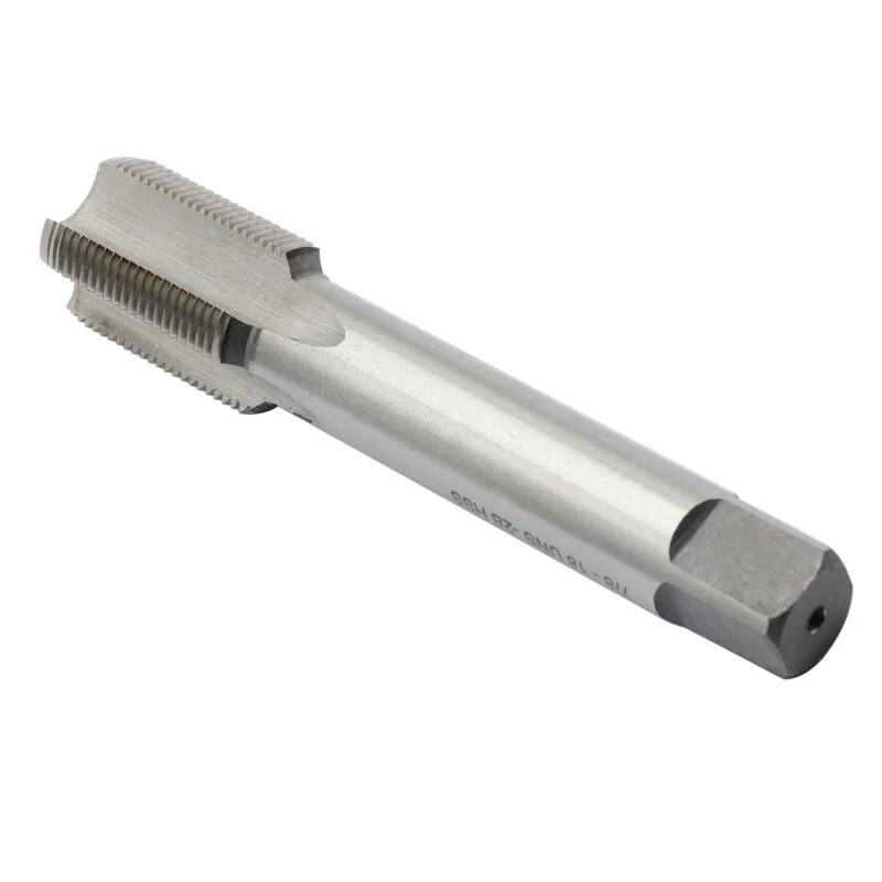 1pc Right Hand Tap High Speed Steel 11/16-18 Straight Threading Bit Flute