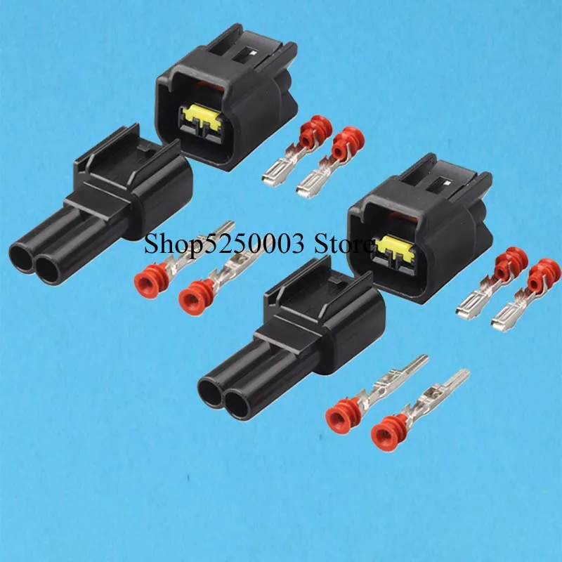 5 шт. FW-C-2F-B FW-C-2M-B 2 Pin катушка зажигания провода жгут женский и мужской водонепроницаемый авто-соединитель