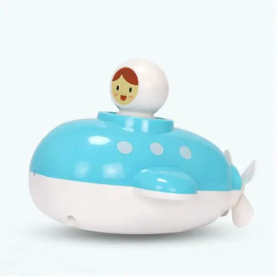 Детская душевая Ванна игрушечная субмарина водяная игрушка для детей детская игровая вода ванная комната заводная дающая игрушка утка сетчатый мешок для хранения