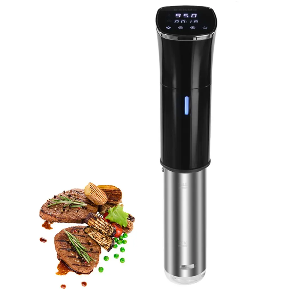 

Ipx7 Waterproof Low Temperature Vacuum Slow Cooker Burdock Cooking Bar LCD Digital Timer Display Stainless Steel