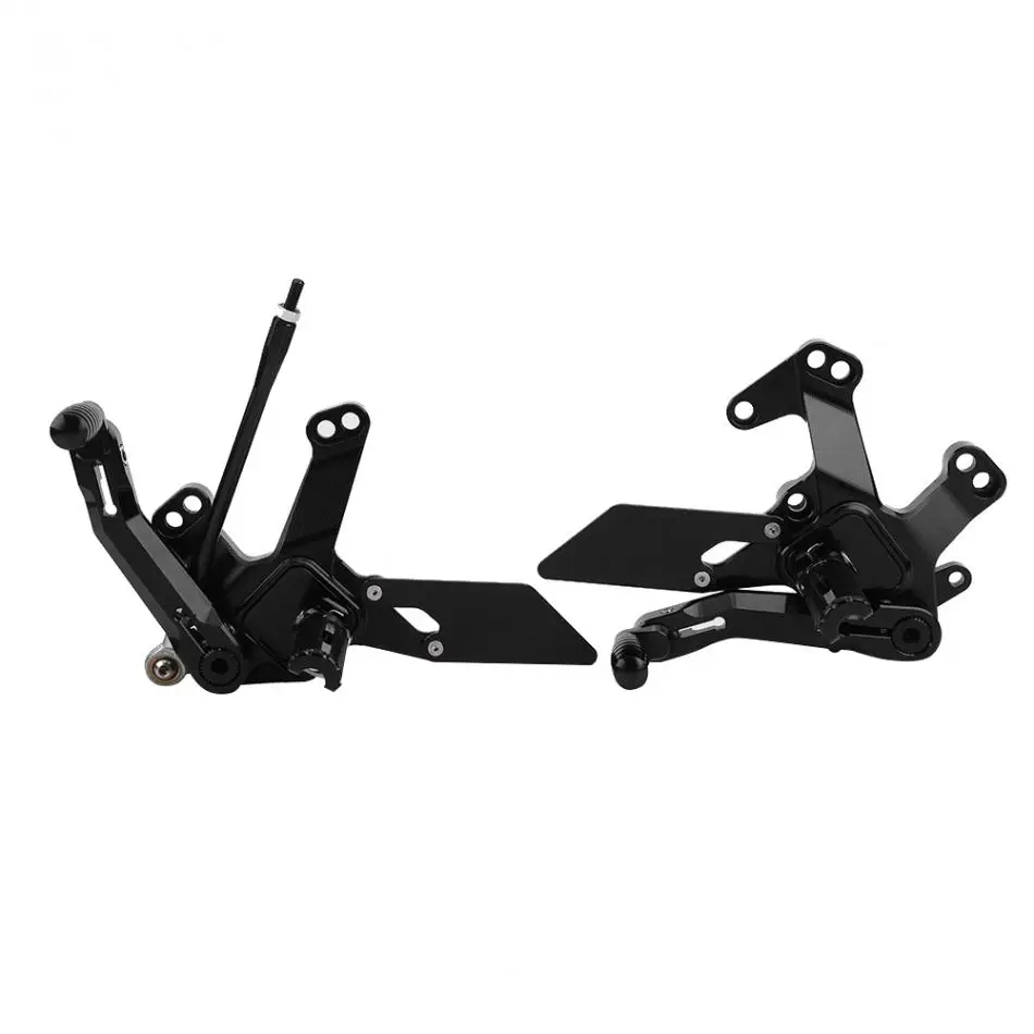 1 пара Прочный ЧПУ алюминиевый мотоцикл Rearset подножка подножки для Kawasaki Z1000 аксессуары для двигателя Новинка