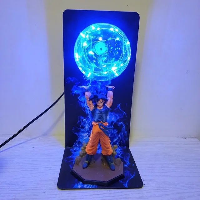 Led Night Light Dragon Ball Goku Force Bombs Creative Table Lamp Decorative Lighting Led Night Light Holiday Gift For Children Led Night Lights Aliexpress