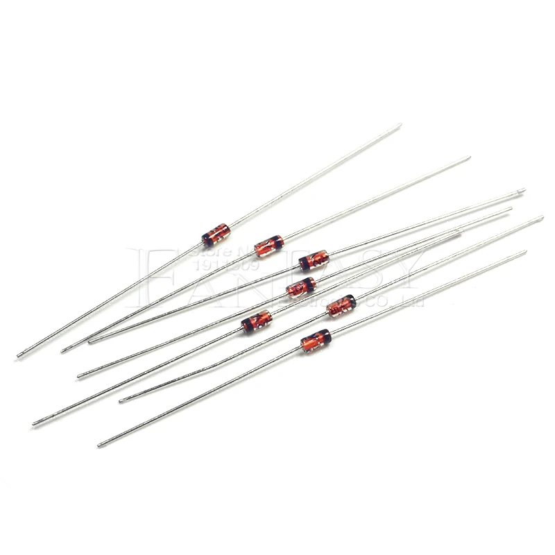 100 шт. 0 5 Вт 1 в BZX55C5V1 1/2 DO 35 диоды Zener|zener diode|100pcs diodediode 100pcs |